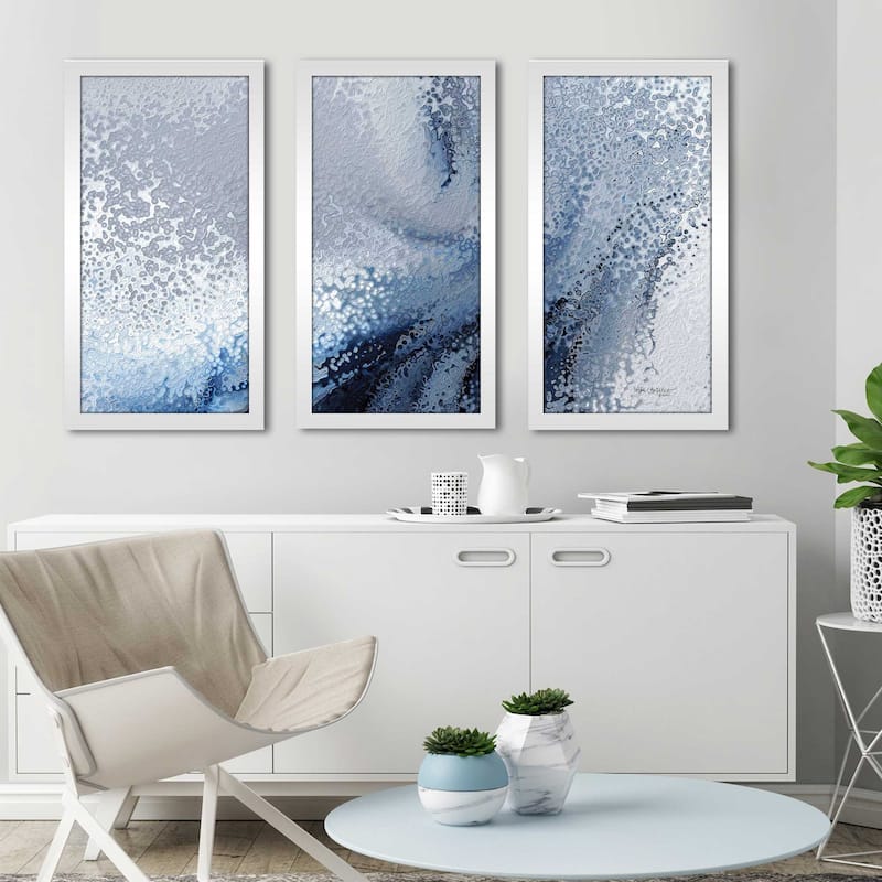 "Numbers 23 19 Our Anchor in Times of Storm" 3 Piece Print on Acrylic