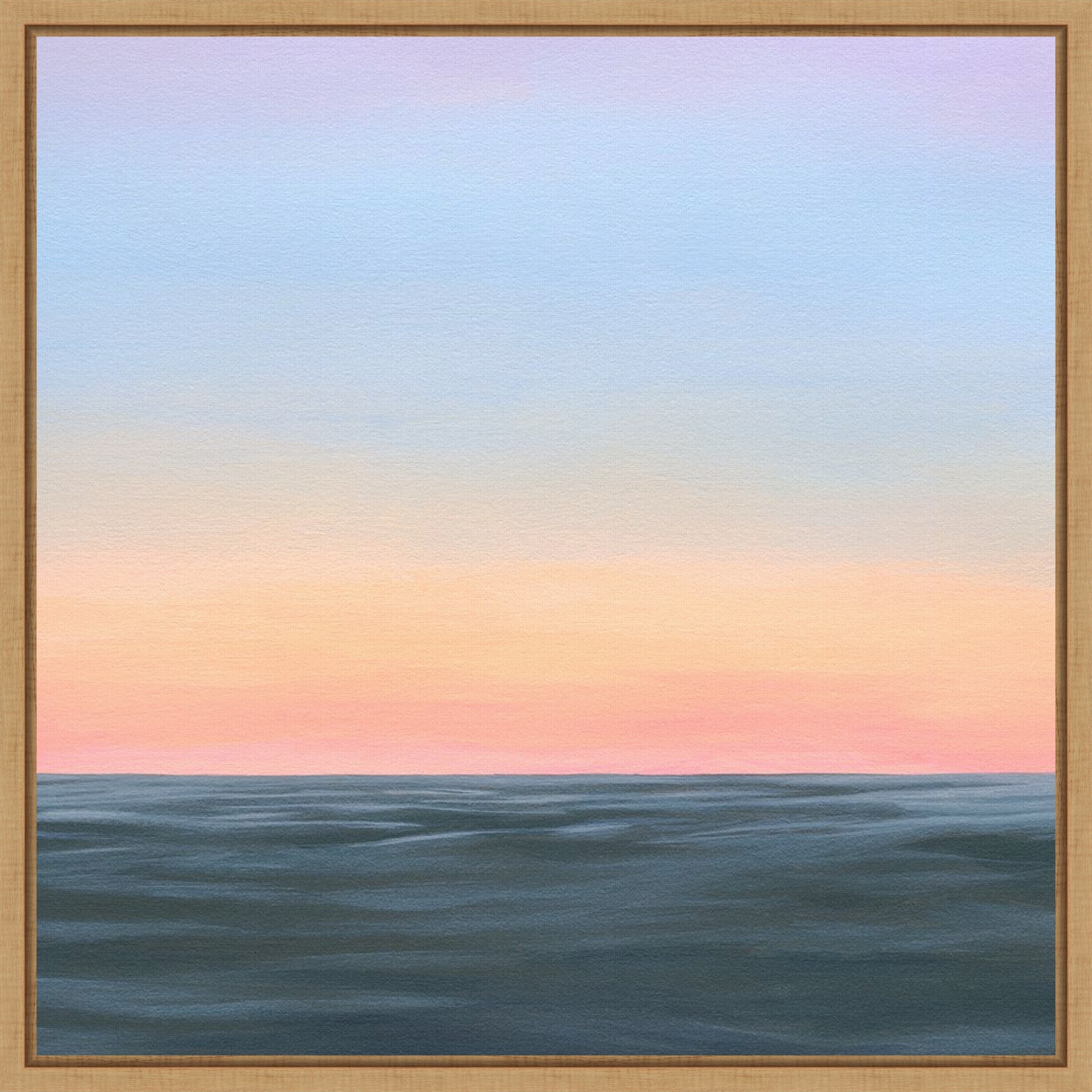 Amanti Art Sunrise Swim II by Grace Popp Framed Canvas Wall Art Print - Sylvie Maple
