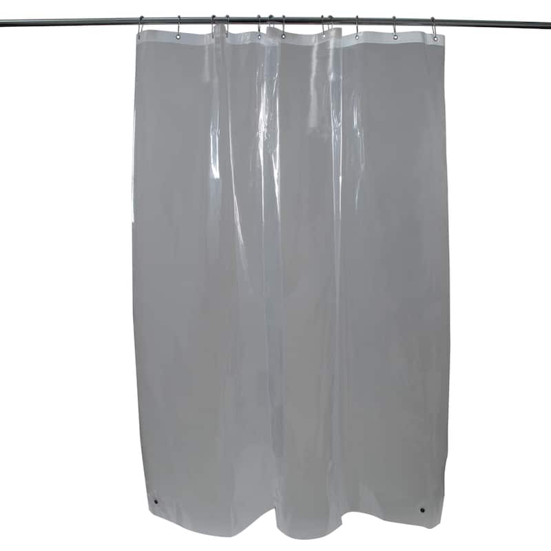 Bath Bliss 6 Gauge Shower Liner - Clear