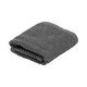 preview thumbnail 79 of 174, Linery & Co. Luxury Cotton Textured Bath Towel. Washcloth - Dark Grey