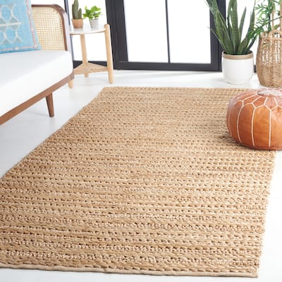 SAFAVIEH Handmade Natural Fiber Kenley Farmhouse Jute Rug