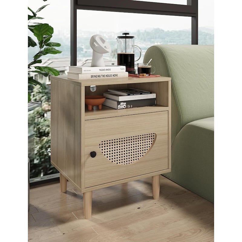 DEXSO Rattan Nightstand