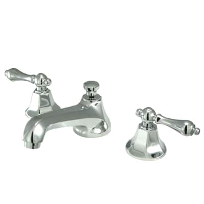 Kingston Brass Metropolitan Chrome Widespread Bathroom Faucet