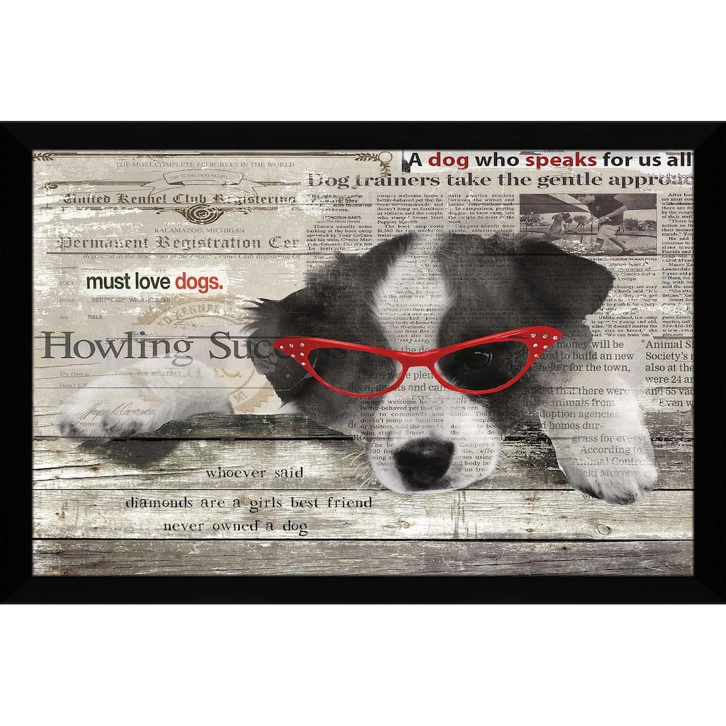 "Howling Success" by Carol Robinson Print on Acrylic