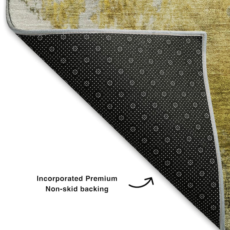 Premium Washable Super Soft Abstract Mayfield Rug