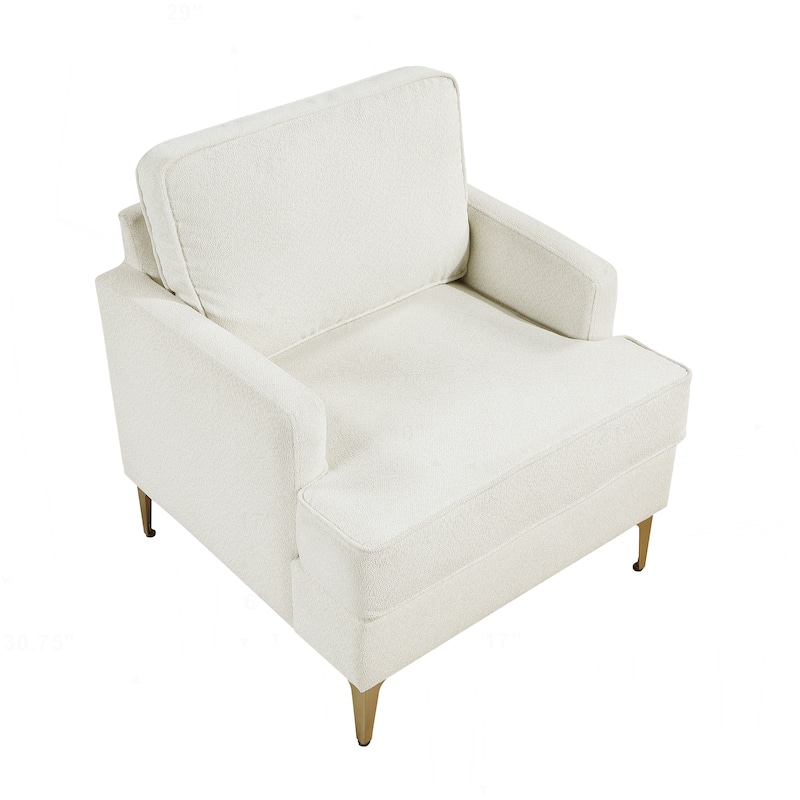 Comfortable and Stylish Accent Chair for Versatile Living Spaces