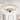 Oaks Aura 20in.Glam Crystal Low Profile Ceiling Fan with Light, 6- Speed Flush Mount Ceiling Fan With Remote - White