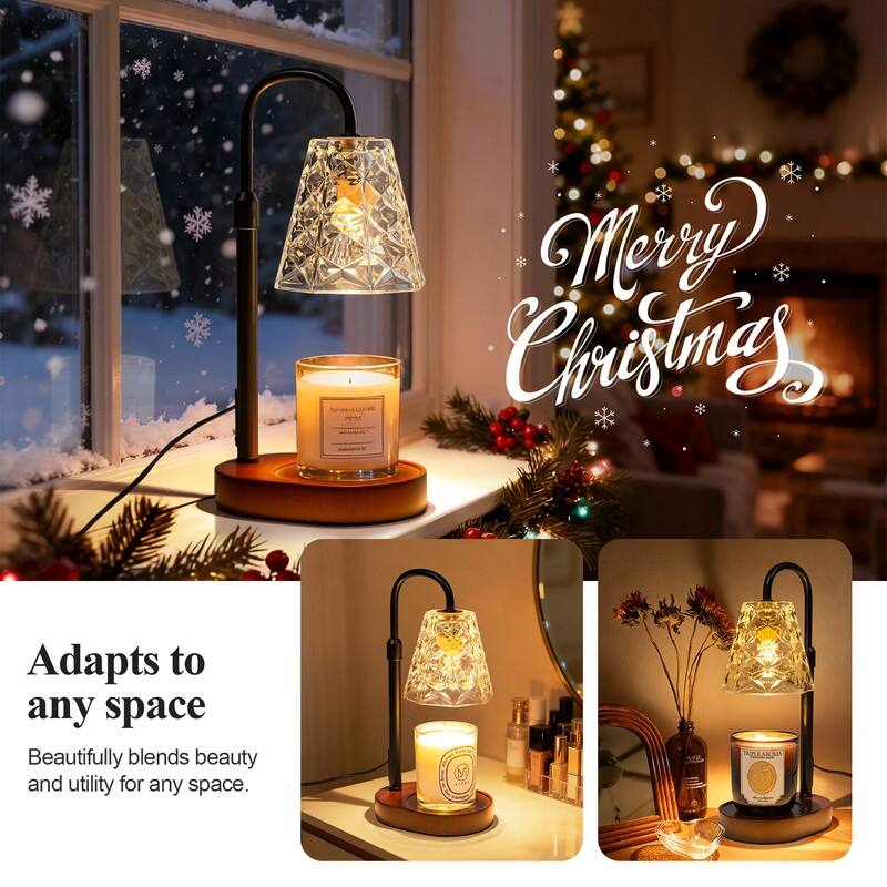 Candle Warmer Lamp with Timer, Wax Melt Warmer for Scented Jar