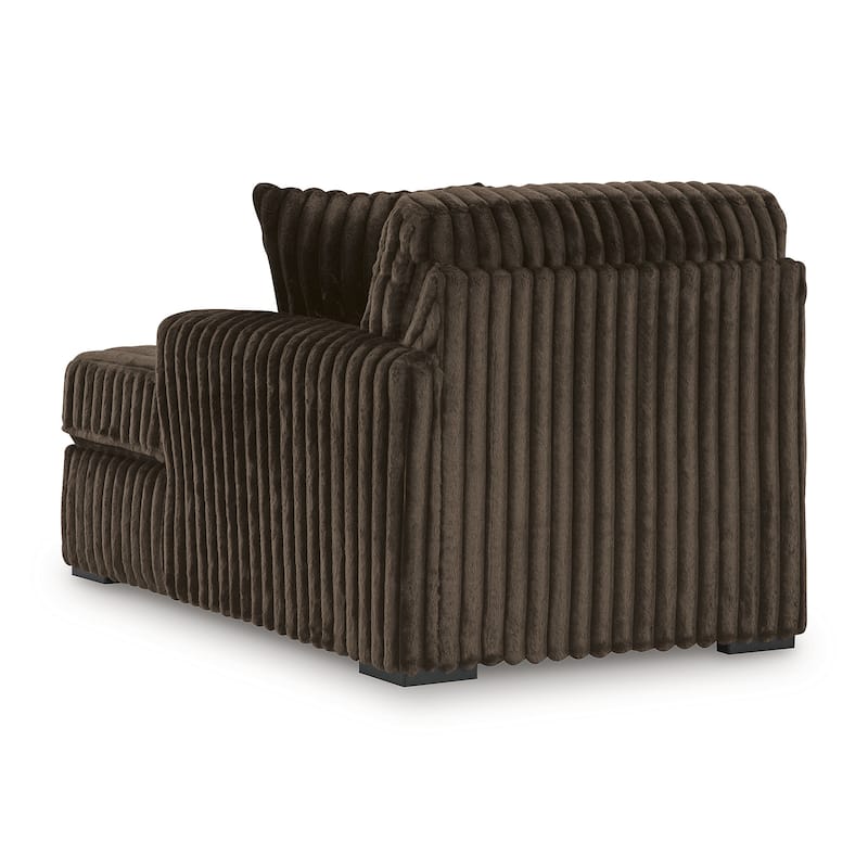 Signature Design by Ashley Midnight-madness Super Chaise - 80"W x 65"D x 40"H