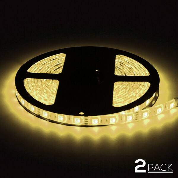 2 pack 16 4ft pc flexible led strip