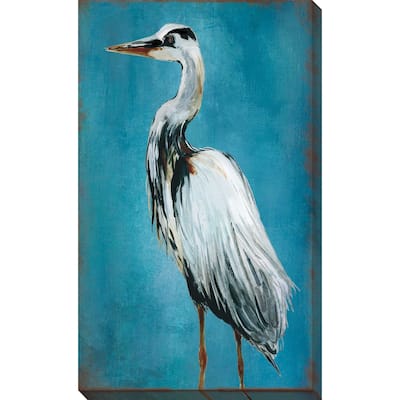 "Great Blue Heron II" by Carol Robinson Print on Canvas