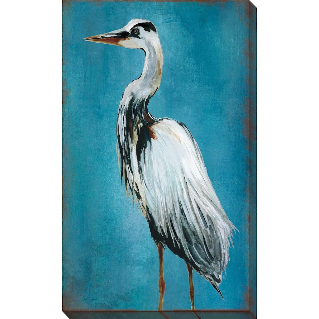 "Great Blue Heron II" by Carol Robinson Print on Canvas