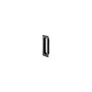 Ives Cast Brass Oblong Flush Pull 3 1/8" x 1 5/16" x 7/16"