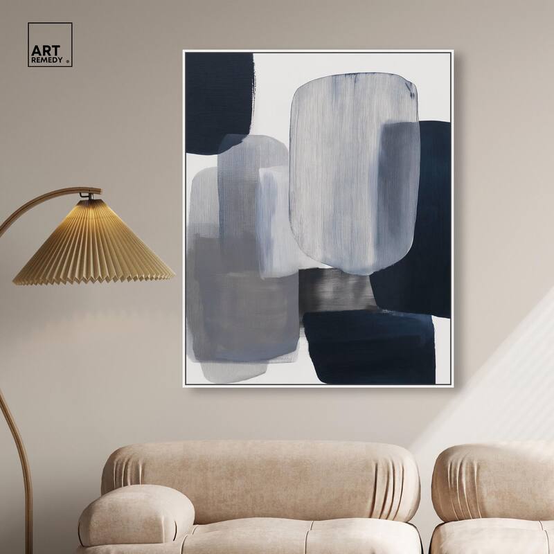 Oceanic Forms I Canvas by Art Remedy