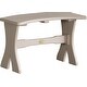 preview thumbnail 25 of 26, Poly Lumber Table Bench 28" - Weatherwood