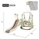 preview thumbnail 17 of 37, Slide and Swing Set 3 in 1, Kids Playground Climber Swing Playset