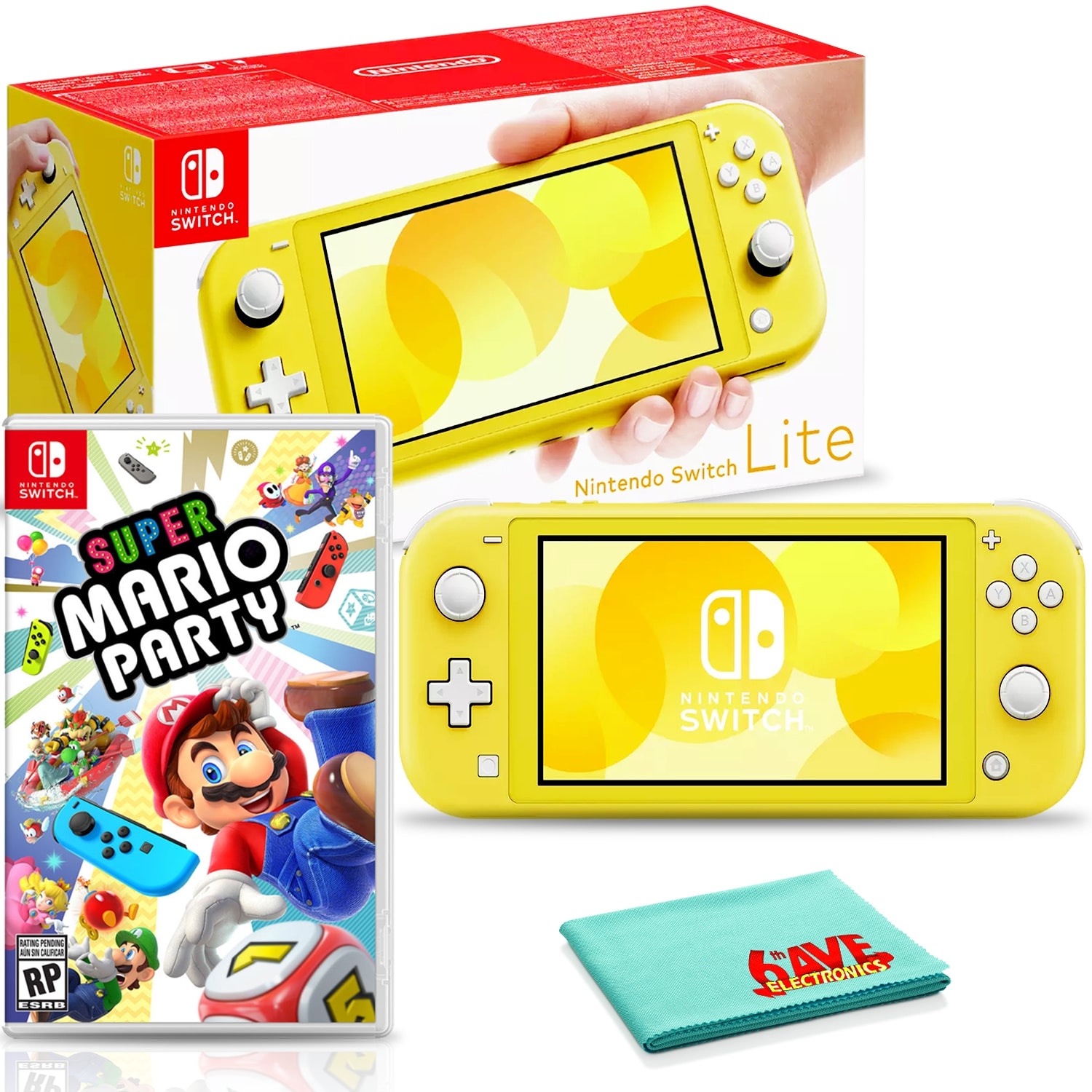 does super mario party work on switch lite