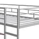 preview thumbnail 4 of 58, Multifunctional Design Metal Loft Bed with Two-sided Ladder, Shelves and Desk, Twin Size