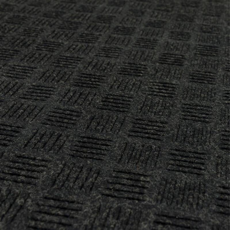 Mohawk Home Crosshatch Interlocking Utility Mats (6 Pieces) (24 Square Feet) for Gym Floor, Under Crate, Workroom, and More