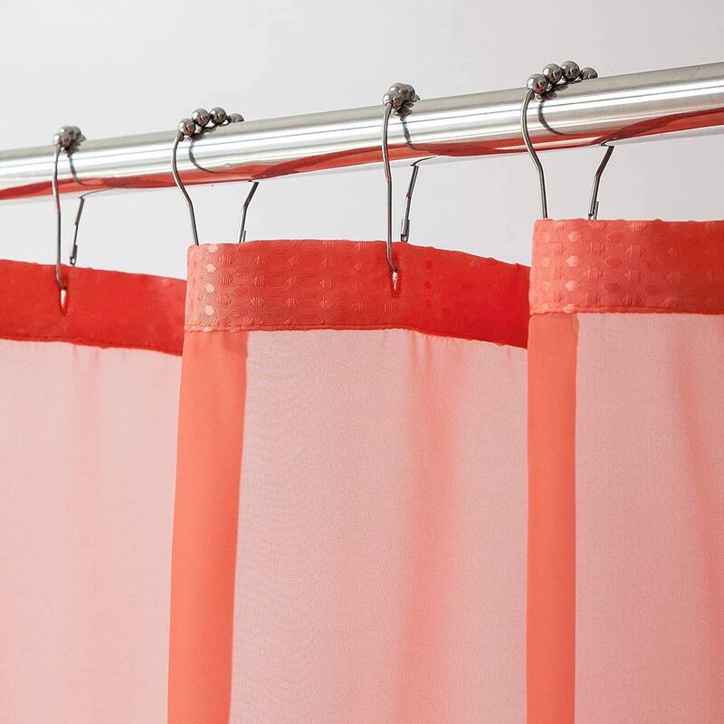 Porch & Den Roycroft Hotel Shower Curtain with Detachable Liner