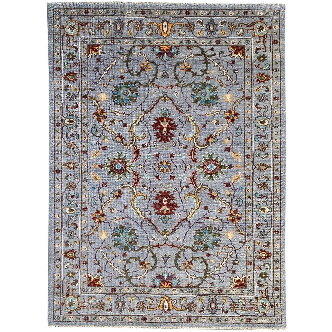 Gray Traditional Classic Collection Area Rug - Timeless Sophistication and Comfort