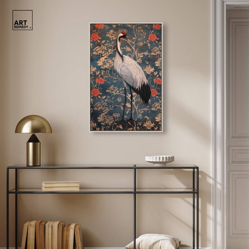 Botanical Bird I Canvas by Art Remedy