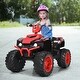 preview thumbnail 1 of 80, Costway 12V Kids 4-Wheeler ATV Quad Ride On Car w/ LED Lights Music - 42''x25.5''x29''(LxWxH)