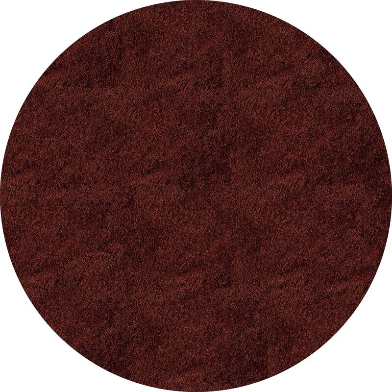 Momeni Luster Shag Hand Tufted Polyester Contemporary Solid Shag Rug