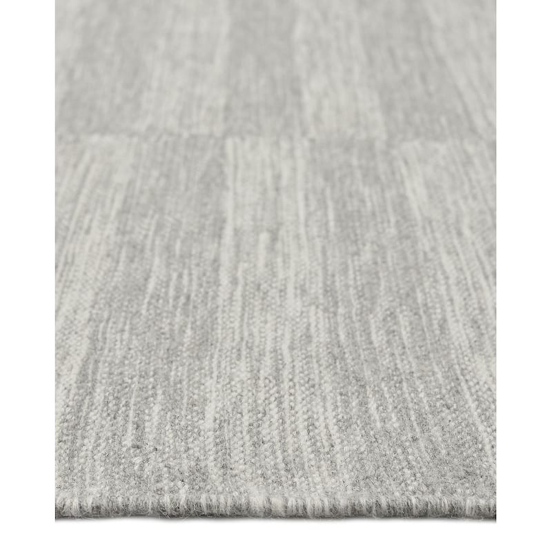 Overton Handmade Modern Contemporary Striped Area Rug