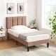 preview thumbnail 23 of 70, Kids Bed Frame, Height Adjustable Upholstered Bed, Twin Size Bed Set of 2