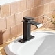 preview thumbnail 7 of 25, Vibrantbath Matte Black Bathroom Sink Faucet with Drain Assembly