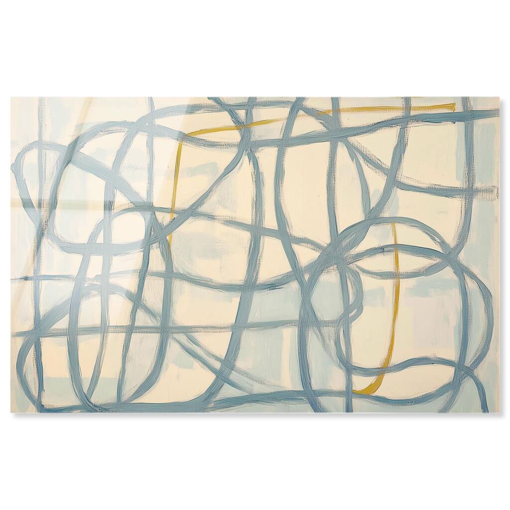 Unbroken Line II Acrylic by Art Remedy, Ready to Hang