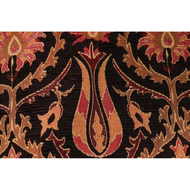 Suzani Tulip Chenille Turkish Decorative Pillow
