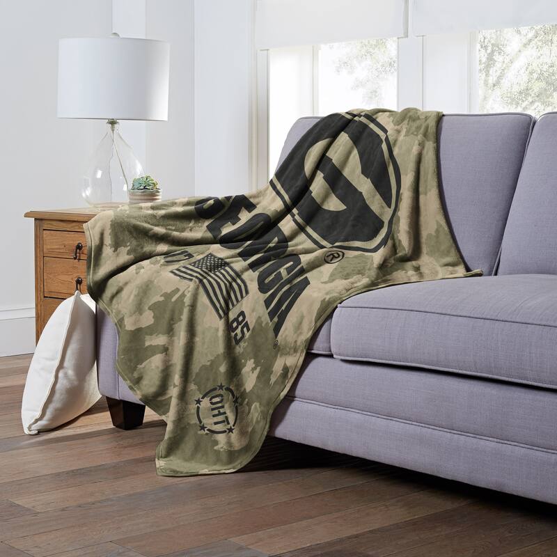 COL 575 Georgia OHT Special OPS Silk Touch Throw