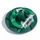 preview thumbnail 4 of 7, Gorilla Playsets Disc Swing with Rope - Green - 12" W x 12" D x 60" H