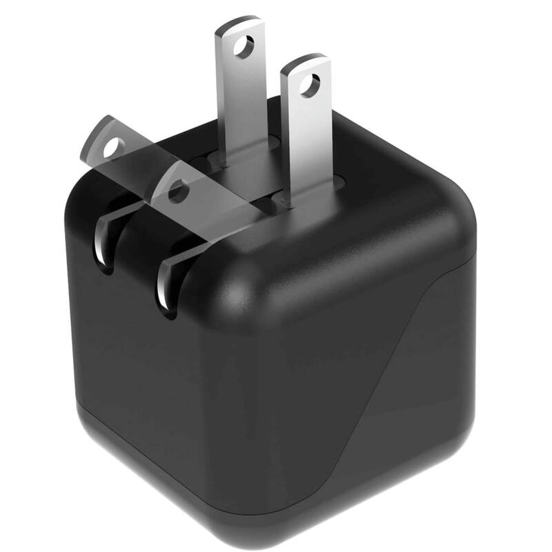 Xyst 2.4-Amp Dual USB Foldable Wall Charger