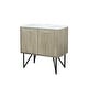 preview thumbnail 45 of 54, Lancy 24 in W x 20 in D Rustic Acacia Bath Vanity and Cultured Marble Top