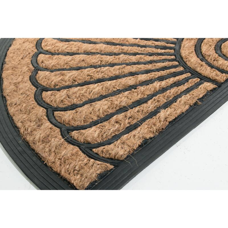 Fan Coir Door Mat (30 x 18) - 30 x 18