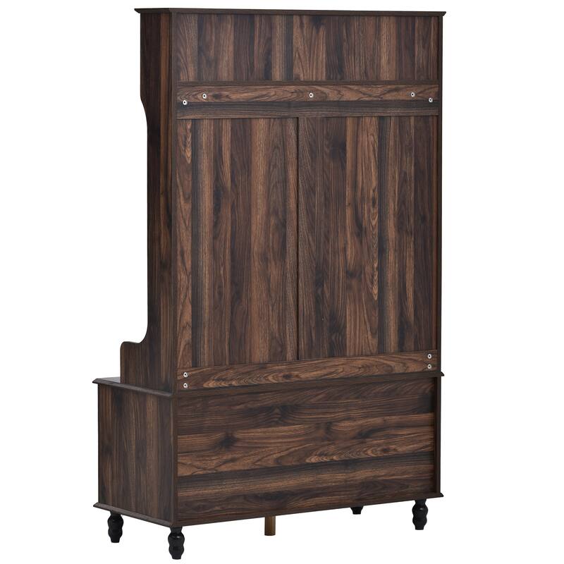 Hall Tree with 4 Hooks