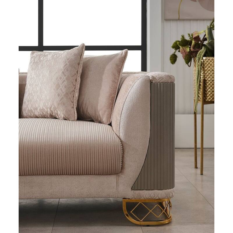 Linyar 2 Pieces Living Room Sets 1 Sofa 1 Chair