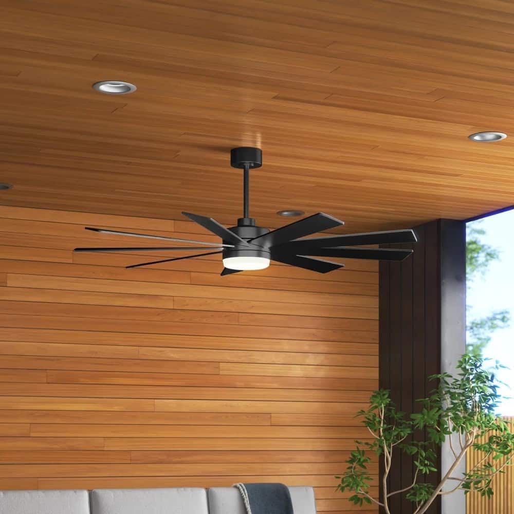 MLiAN DC Motor Indoor Ceiling Fan with Light and Remote