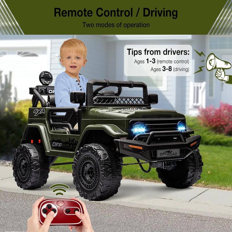 12V Ride On Truck Car