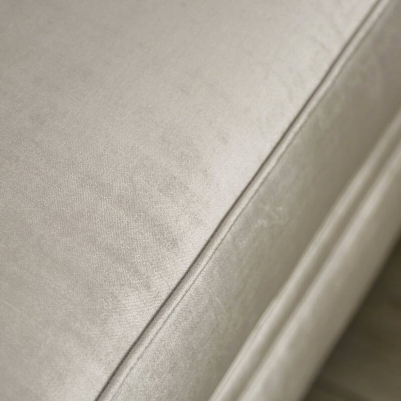 Vynn Transitional Solid Wood Padded Loveseat by Furniture of America