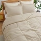 preview thumbnail 25 of 35, 3 Piece Reversible Silky Luxury Soft Satin Comforter with 2 Satin Pillowcases