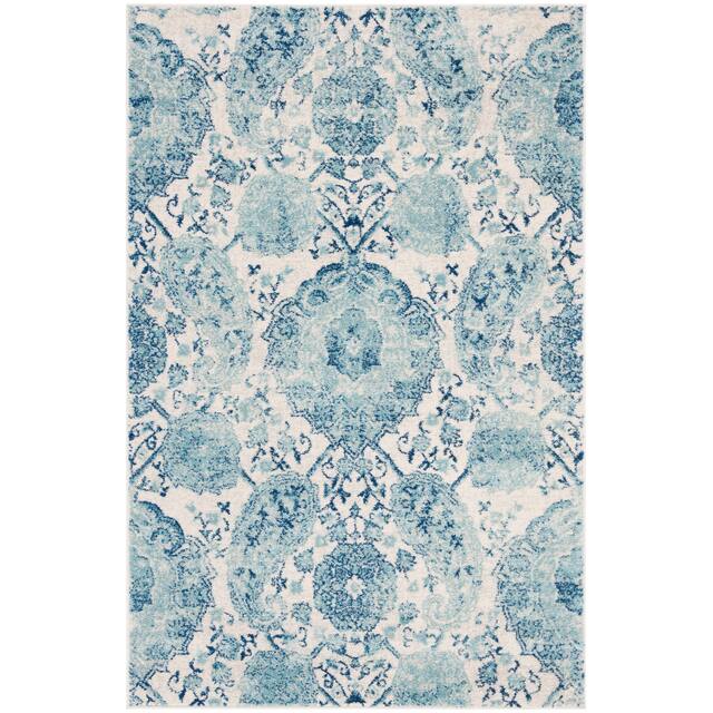 SAFAVIEH Madison Belle Vintage Paisley Pattern Area Rug
