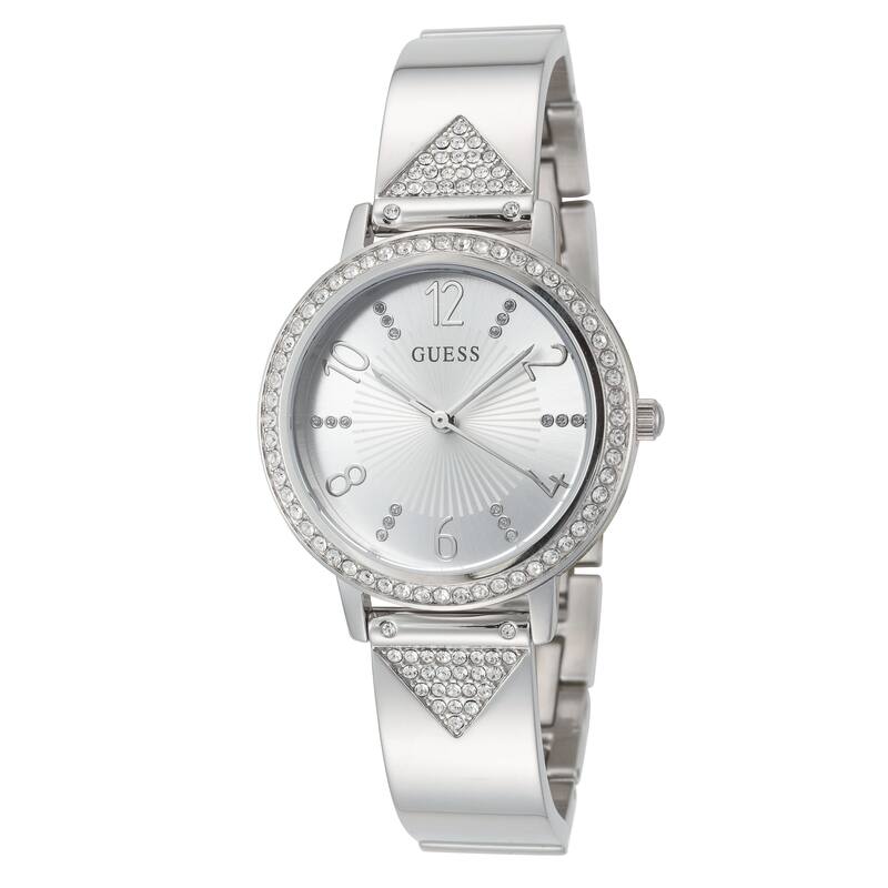Guess Women's Tri Luxe 32mm Quartz Watch GW0474L1 - Silver-Tone - One Size