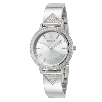 Guess Women's Tri Luxe 32mm Quartz Watch GW0474L1 - Silver-Tone - One Size