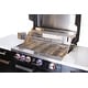 preview thumbnail 4 of 7, Mont Alpi MA-957FC 5-Burner 32-inch 63000 BTU Black Stainless Steel Compact Outdoor Kitchen Island Gas Grill + Fridge Cabinet