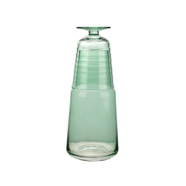 American Atelier Bedside 32 oz Water Carafe with Footed Glass/Lid