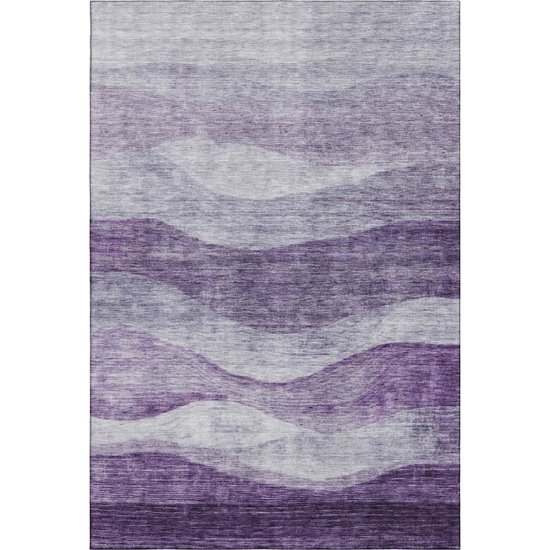 Premium Washable Super Soft Cool Modern Wvave Mayfield Rug